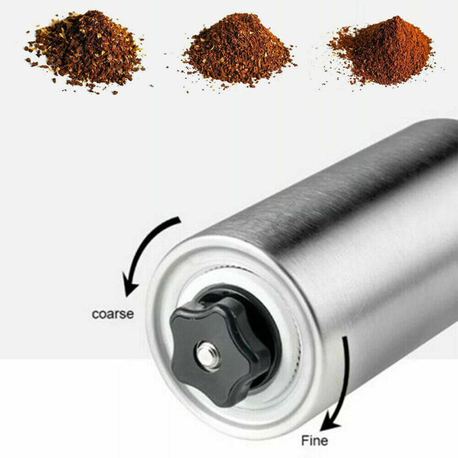 Hand Crank Pepper Conical Burr Grinder Coffee Beans Mill Muller Stainless Steel – Bild 4