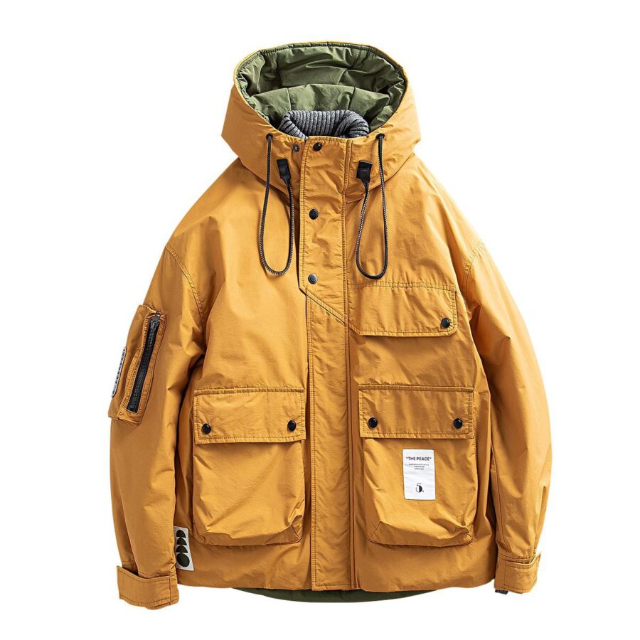 Amardo Loose-Fit Cotton-Padded Jacket – Stylish & Comfortable Outerwear